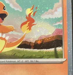 Pokemon Ascended Heroes ASC - Charmander - 020/217 - Cosmos Holo With SWIRL NM - Image 3