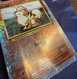 Growlithe [Reverse Holo] #45 Pokemon Legendary Collection - Image 4