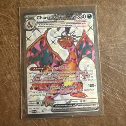 CHARIZARD EX 2023 POKEMON SCARLET & VIOLET BLACK STAR PROMO COMMON 056 Q1048 - Image 1