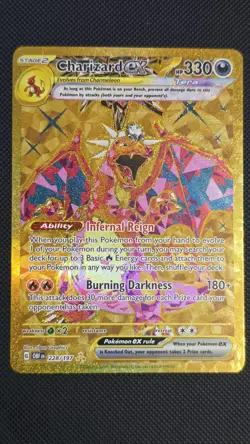 2023 Pokemon Charizard ex 228/197 SV03: Obsidian Flames Holo - Image 1