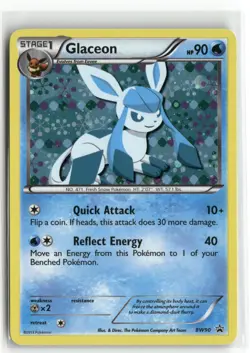 Pokemon Glaceon - BW90 Promo 2011 Black and White Promos - Image 1