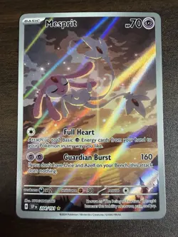 Pokemon Mesprit 204/191 Illustration Rare Holo Sv08: Surging Sparks TCG - Image 1