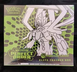 Pokemon Mega Evolution Perfect Order Pokemon Center Elite Trainer Box QUICK SHIP - Image 1