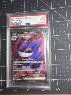 Pokemon Gengar EX Temporal Forces #193 PSA 9 - Image 1