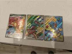 Pokemon TCG First Partner Illustration Collection Series 1 Kanto GEN 1 Starters - Image 1