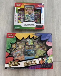 🔥HUGE POKEMON LOT ASCENDED HEROS WHITE FLARE BLACK BOLT POSTERS PINS AND MORE - Image 2