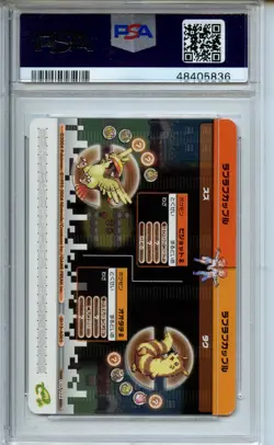 2004 Pokemon E-Battle Firered Leafgreen #A005 Emy Alek Charizard (Red) PSA 10 - Image 2