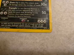 Pokemon TCG Tyranitar 12/75 Neo Discovery Holo - Image 2