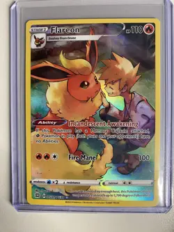 Flareon – TG01/TG30 – Brilliant Stars Trainer Gallery – Ultra Rare – NM Pokemon - Image 3
