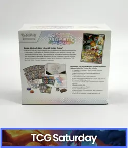 POKEMON CENTER PRISMATIC EVOLUTIONS SEALED ELITE TRAINER BOX ETB - Image 2