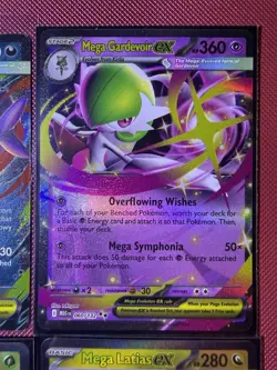 Pokemon TCG Lot of 4 Ex’s Mega Evolutions Near Mint - Image 3