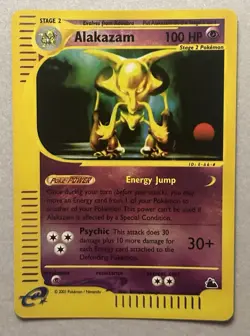 Pokemon TCG Alakazam 2/144 Skyridge Reverse Holo 2003 - Image 1