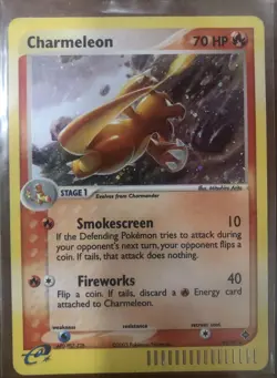 Pokemon TCG Charmeleon EX Dragon 99/97 Holo Secret Rare - Image 1