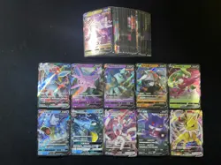 2023 Pokemon TCG S-Chinese Espeon Sylveon Gengar Glaceon RR Holo Lot*100 IG93 - Image 2