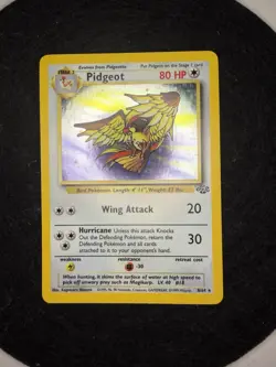 Pokemon TCG Pidgeot Jungle 8/64 Holo Unlimited NM- - Image 3