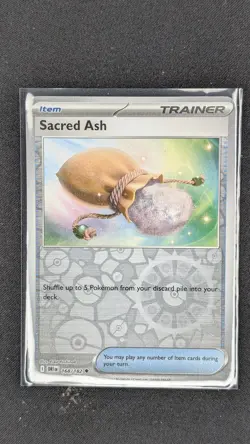 SV10: Destined Rivals #168/182 Sacred Ash Reverse Holo - Image 1