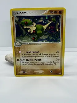 Pokemon TCG Holo Rare Breloom Deoxys 3/107 Lightly Played - Image 1