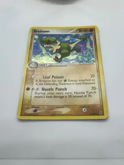 Pokemon TCG Holo Rare Breloom Deoxys 3/107 Lightly Played - Image 3