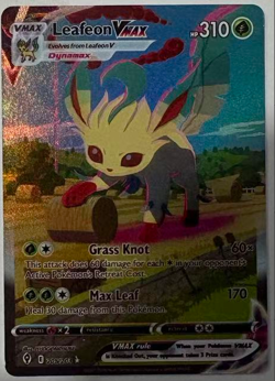 Leafeon VMAX 205/203 Alt Art Evolving Skies 2021 Secret Rare Pokemon TCG - Image 1