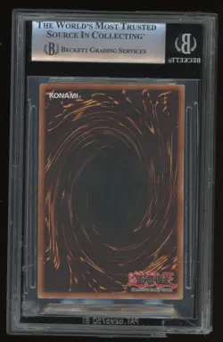 BGS 9 - Yu-Gi-Oh Card - LOB-020 - DARK KING OF THE ABYSS *1st Edition* - MINT - Image 2