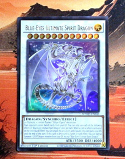 YuGiOh! Blue-Eyes Ultimate Spirit Dragon SDWD-EN043 1st Edition NM UR - Image 1