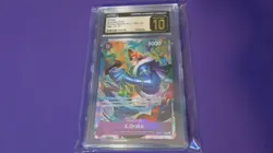 CGC PRISTINE 10 | X.DRAKE | OP01-114 | One Piece Card Game - Image 1