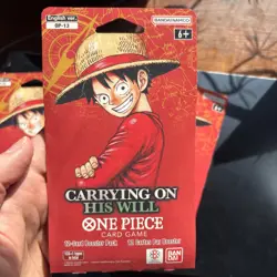 One Piece OP-13 "Carrying on His Will" Sleeves Booster Pack (LOT OF 4) - Image 2