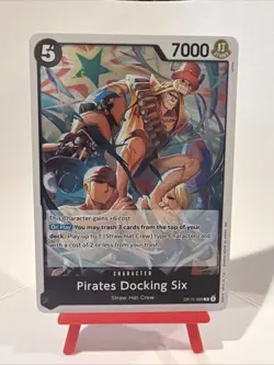 ONE PIECE Pirates Docking Six OP15-088 R ENGLISH - Image 1