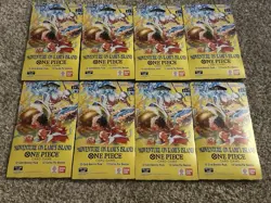 One Piece OP15 “Adventure on Kami's Island” Sleeved Booster Pack (LOT Of 8) - Image 1