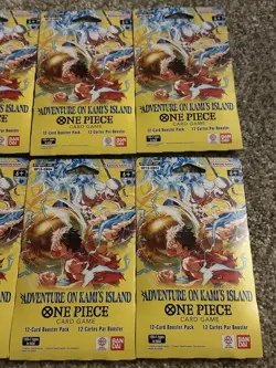 One Piece OP15 “Adventure on Kami's Island” Sleeved Booster Pack (LOT Of 8) - Image 3