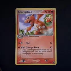Pokemon TCG Charmeleon EX FireRed LeafGreen, Uncommon Card 31/112 - Image 1