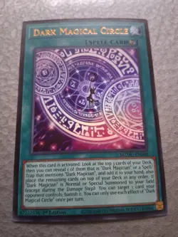 Konami yu-gi-oh! Dark Magical Circle Spell Card MZMU-EN068 1st Edition - Image 1