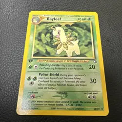 Pokemon Cards: Neo Genesis 1st Edition Uncommon: Bayleef 28/111 - Image 2