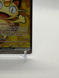 Meowth ex 107/088 - ME03: Perfect Order (POR) Ultra Rare Holo Pokemon Card ￼ - Image 3
