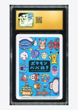 Pokemon CGC 10 PRISTINE AUTO 10 Spare Card Pikachu Shyanne_M 2023 Old Maid JPN - Image 2
