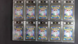 2025 JPN Pokemon Charizard ex 013/080 TOC 10 PRISTINE Graded Cards lot*10 MD28 - Image 2
