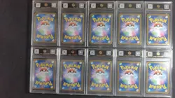 2025 JPN Pokemon Charizard ex 013/080 TOC 10 PRISTINE Graded Cards lot*10 MD28 - Image 2
