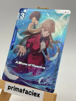 Gundam Card - A Show of Resolve - GD01-100 U+ (PB01 Premium Accessory Set) - Image 2