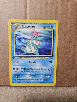 Pokemon Croconaw Uncommon Neo Genesis 32/111 Nintendo 2000 Stage 1 Card - Image 1