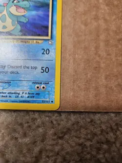 Pokemon Croconaw Uncommon Neo Genesis 32/111 Nintendo 2000 Stage 1 Card - Image 5