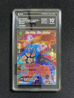 2025 Dragon Ball Super Card BT16-005 SPR Son Goku PCG 10 Pristine ET69 - Image 1
