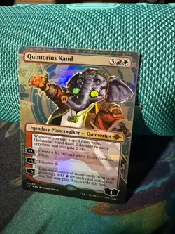 Quintorius Kand LP Borderless FOIL MTG Lost Caverns of Ixalan (0307) - Image 1