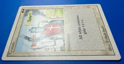 1 BANNED MTG Magic The Gathering Crusades | Revised Edition 3ED | 1994 | NM - Image 3