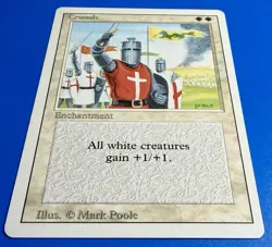 1 BANNED MTG Magic The Gathering Crusades | Revised Edition 3ED | 1994 | NM - Image 5