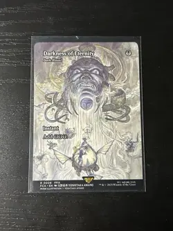 MTG Darkness of Eternity - Dark Ritual (Showcase) Final Fantasy Regular NM - Image 1