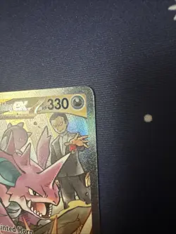 Pokemon: Team Rocket's Nidoking ex 233/182 Sv10: Destined Rivals Holo - Image 2