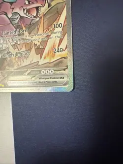 Pokemon: Team Rocket's Nidoking ex 233/182 Sv10: Destined Rivals Holo - Image 3