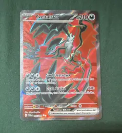 Pokemon Yveltal EX 105/088 POR Full Art Ultra Rare Basic HP210 - Image 1