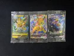 2025 Pokemon TCG S-Chinese Gift Box Jolteon Vmax RRR Holo Sealed Lot*3 IG93 - Image 1