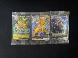 2025 Pokemon TCG S-Chinese Gift Box Jolteon Vmax RRR Holo Sealed Lot*3 IG93 - Image 2